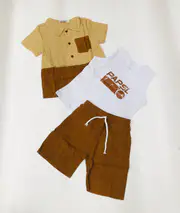 Castanho / Branco