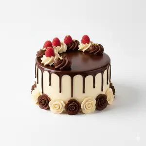 Classic Vanilla Birthday Cake - 8 inch