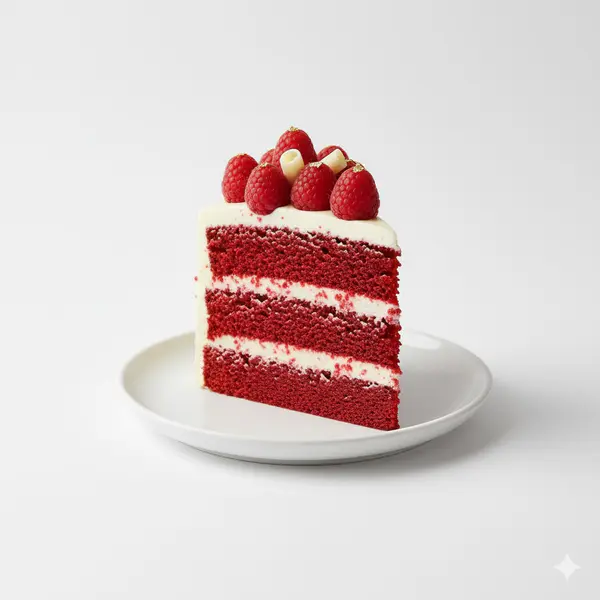 Elegant Red Velvet Cake - 8 inch Strawberry