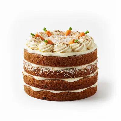 Moist Carrot Cake - 8 inch Coconut