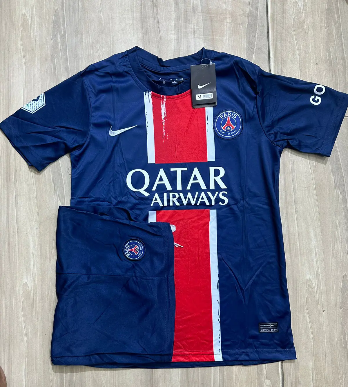 Conjunto Equipamento Oficial Paris Saint-Germain 2023/2024 - 2 Peças