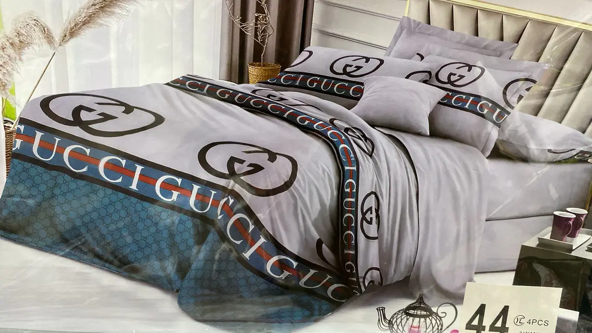Conjunto de Cama de Luxo Gucci lençóis