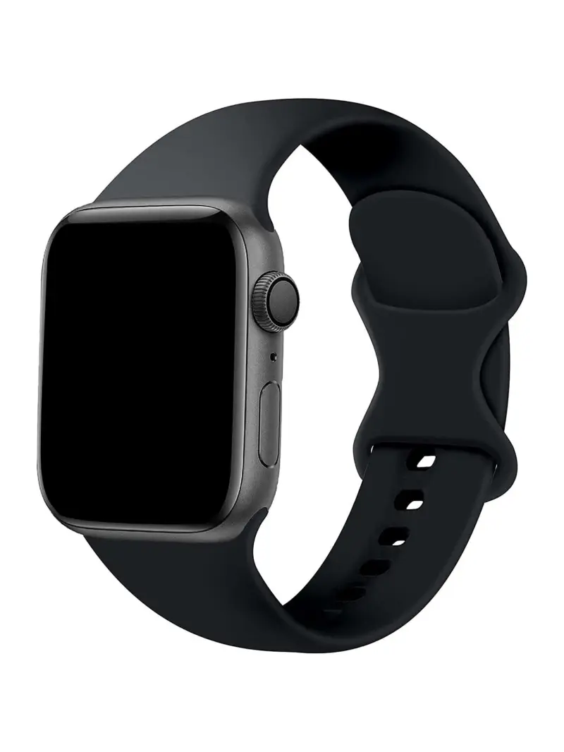 Pulseira de Silicone Preto para Relógio