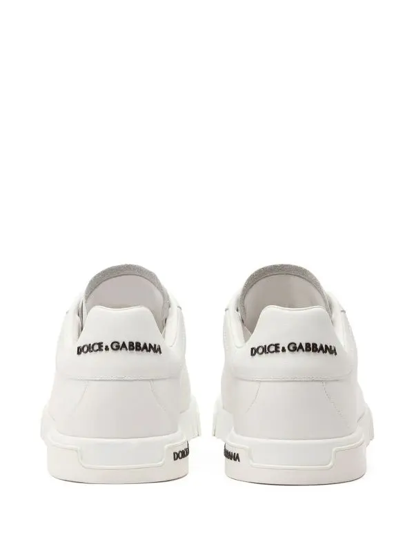 Tênis de Couro castanho Dolce & Gabbana