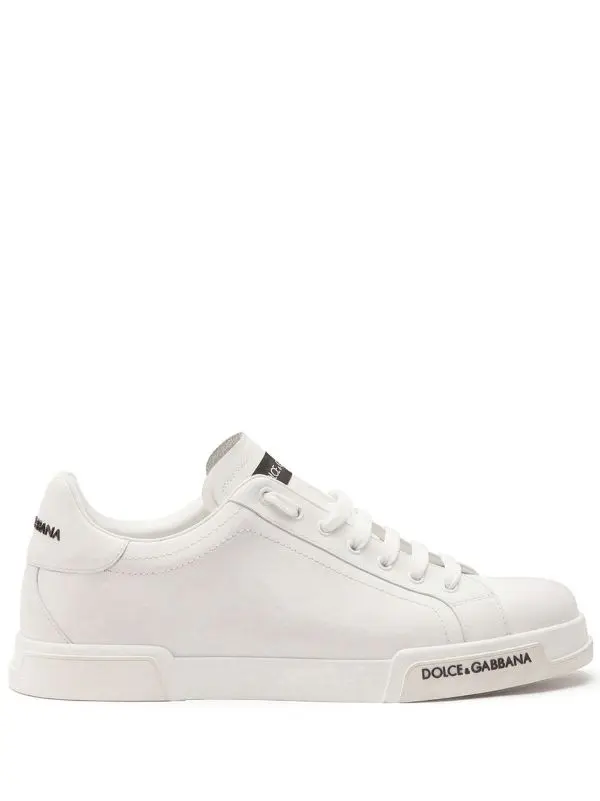 Tênis de Couro castanho Dolce & Gabbana