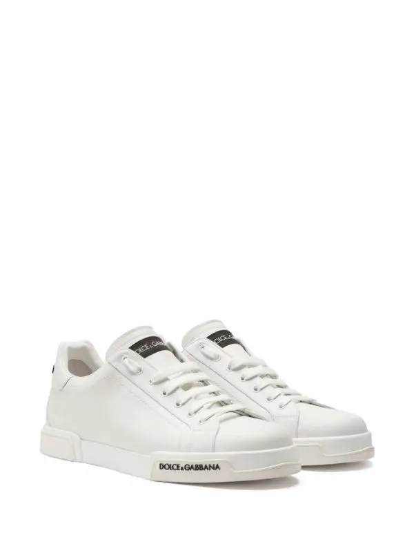 Tênis de Couro castanho Dolce & Gabbana