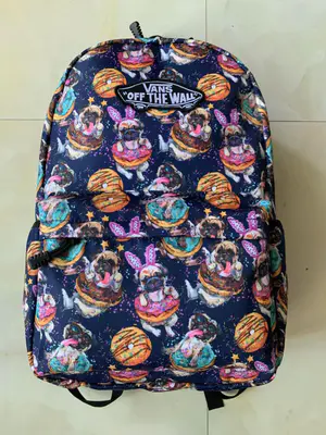 Mochila Estampada "Off The Wall" com Design Exclusivo