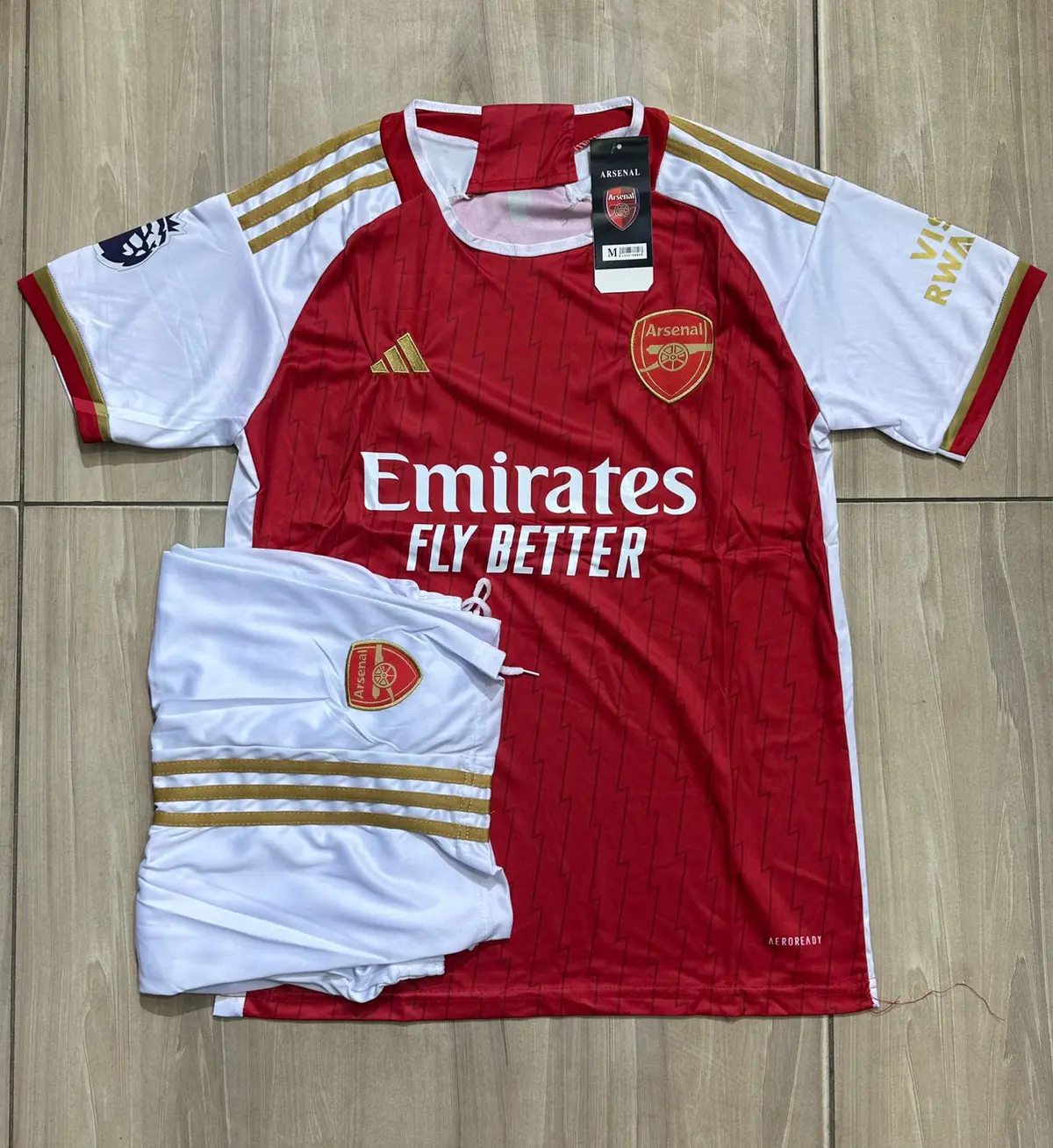 Conjunto Equipamento Oficial Arsenal 2023/2024 - 2 Peças
