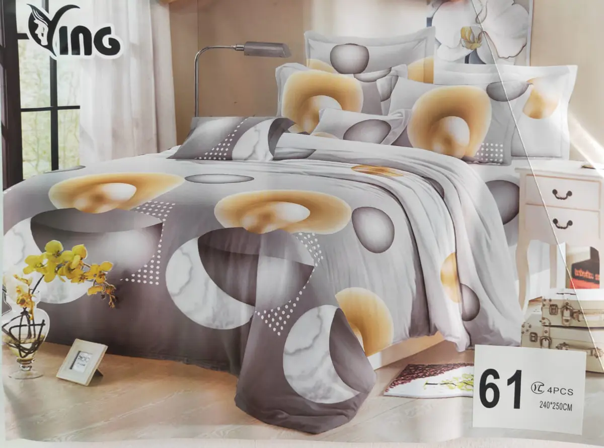 Conjunto de Lençóis e Fronhas Moderno