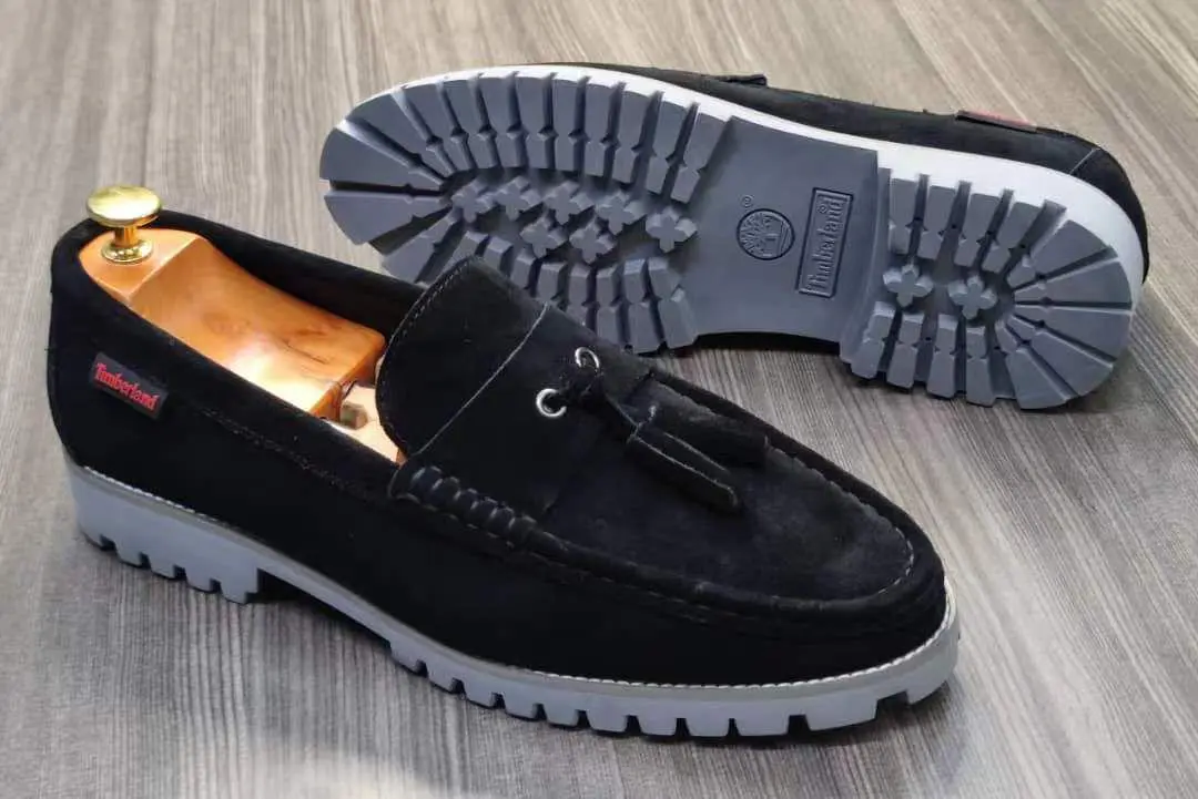 Mocassim de Camurça Timberland com Solado Tratorado