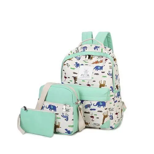 Conjunto de Mochila Safari 3 Peças