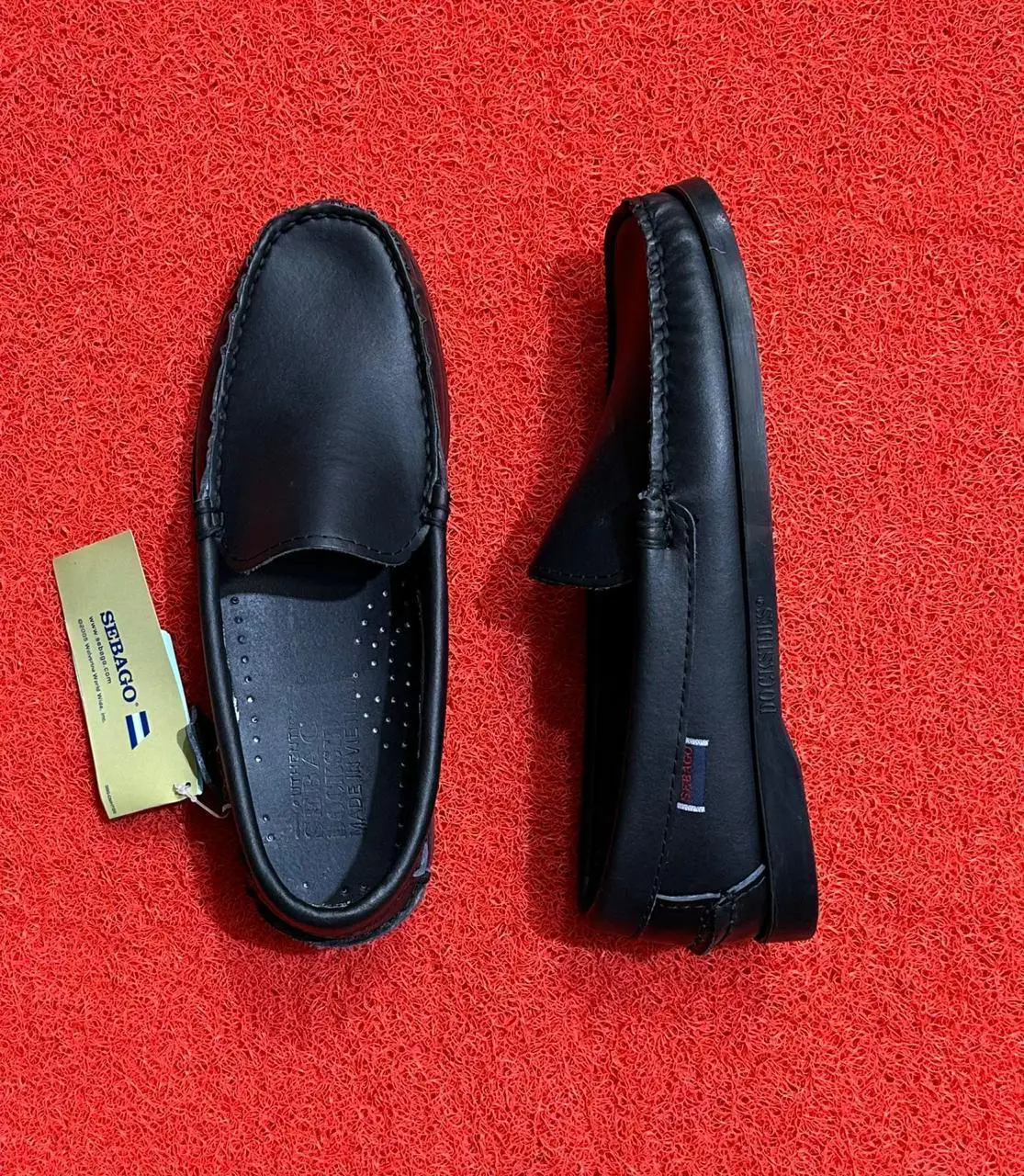 Sapato Sebago Clássico Preto Slip-On