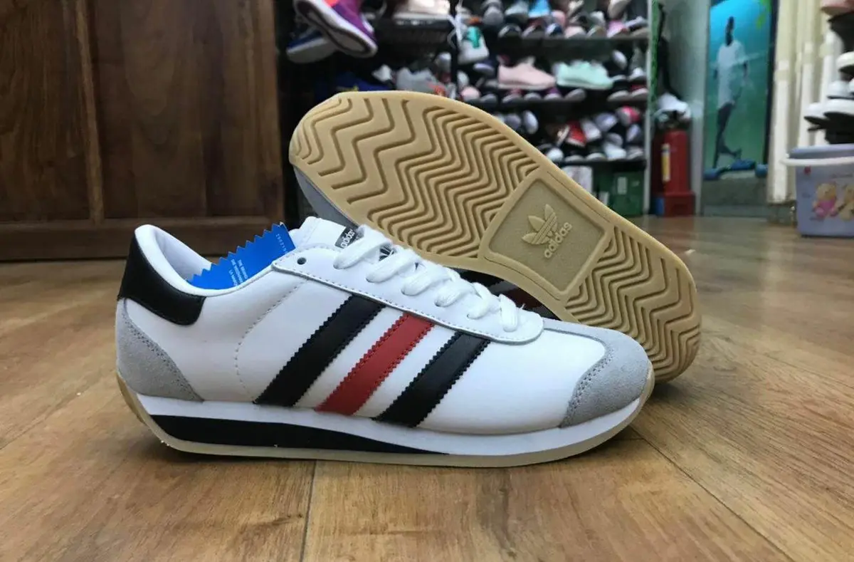 Tênis Adidas Country II White Night Indigo Scarlet