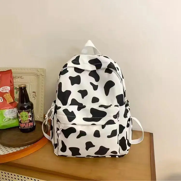 Mochila Estampada Padrão Vaca