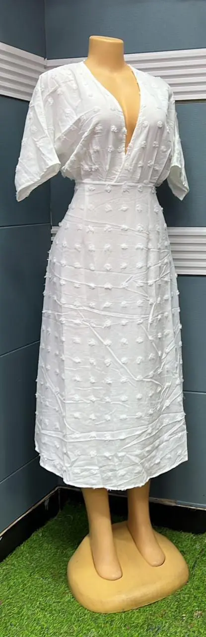 Vestido Elegância Texturizado