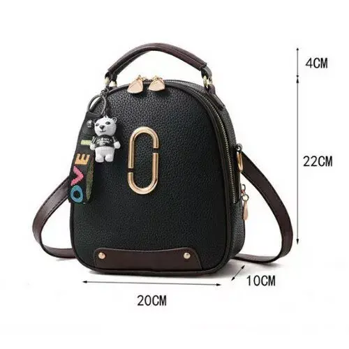 Mochila Feminina Mini Fashion - Bolsa de Ombro Multifuncional