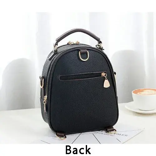 Mochila Feminina Mini Fashion - Bolsa de Ombro Multifuncional