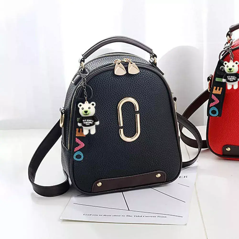 Mochila Feminina Mini Fashion - Bolsa de Ombro Multifuncional