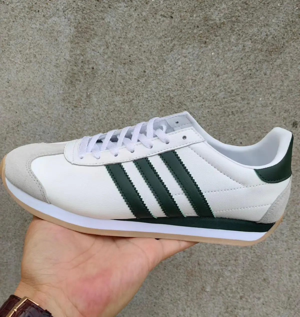 Tênis Adidas Country II White Night Indigo Scarlet