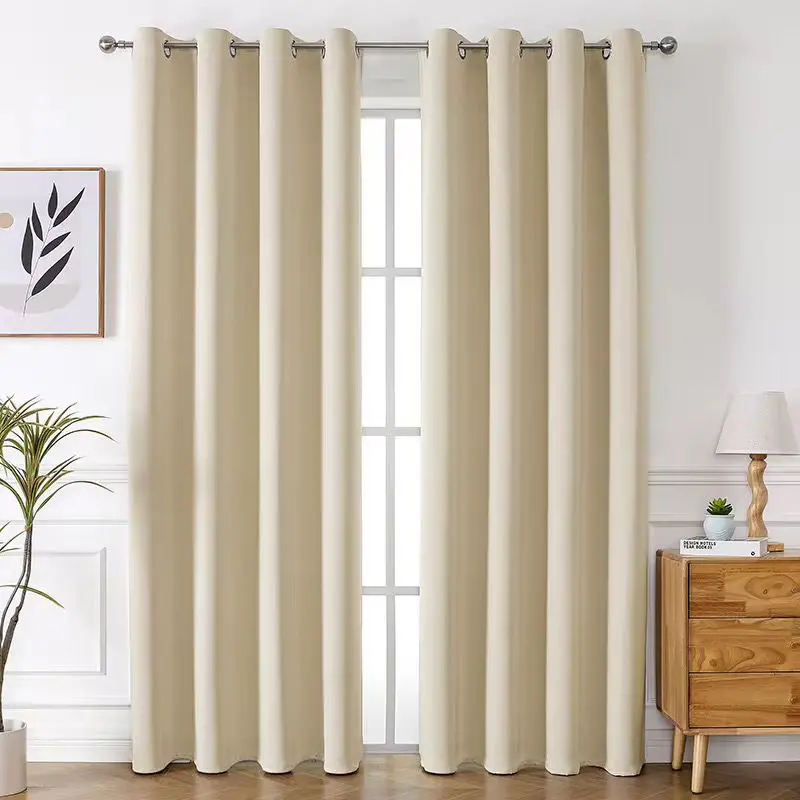 Cortina Blackout Elegante com Ilhós