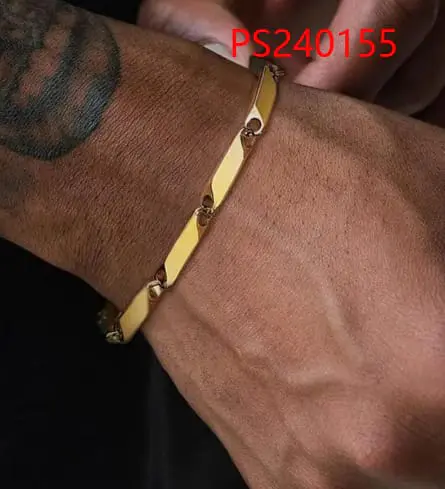 Pulseira Elegância Dourada Inoxidável