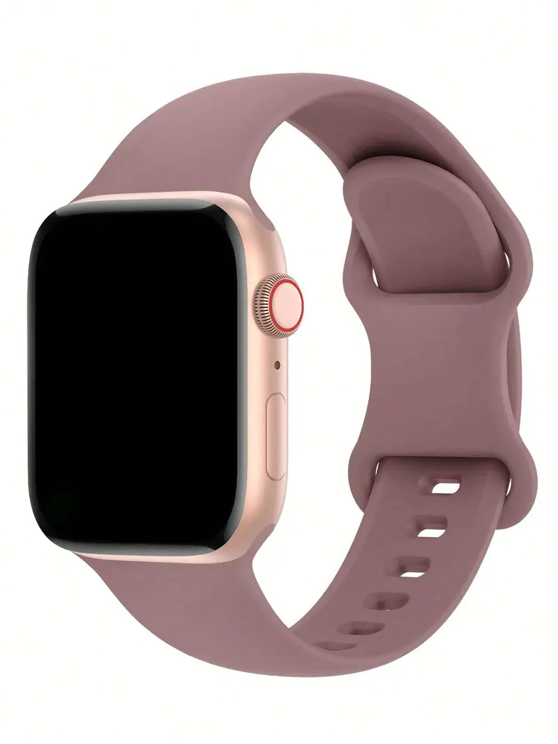 Pulseira de Silicone Rosa Bebe para Relógio
