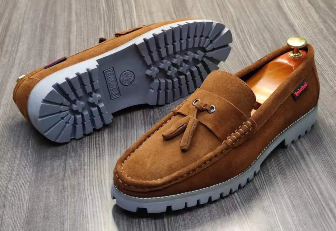 Mocassim de Camurça Timberland com Solado Tratorado