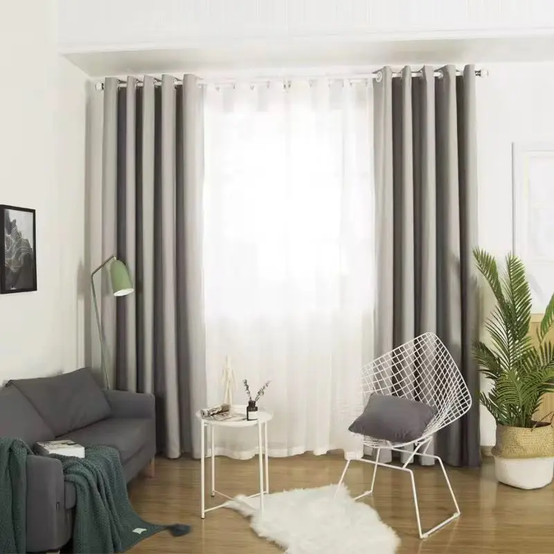 Cortina Blackout Elegante com Ilhós