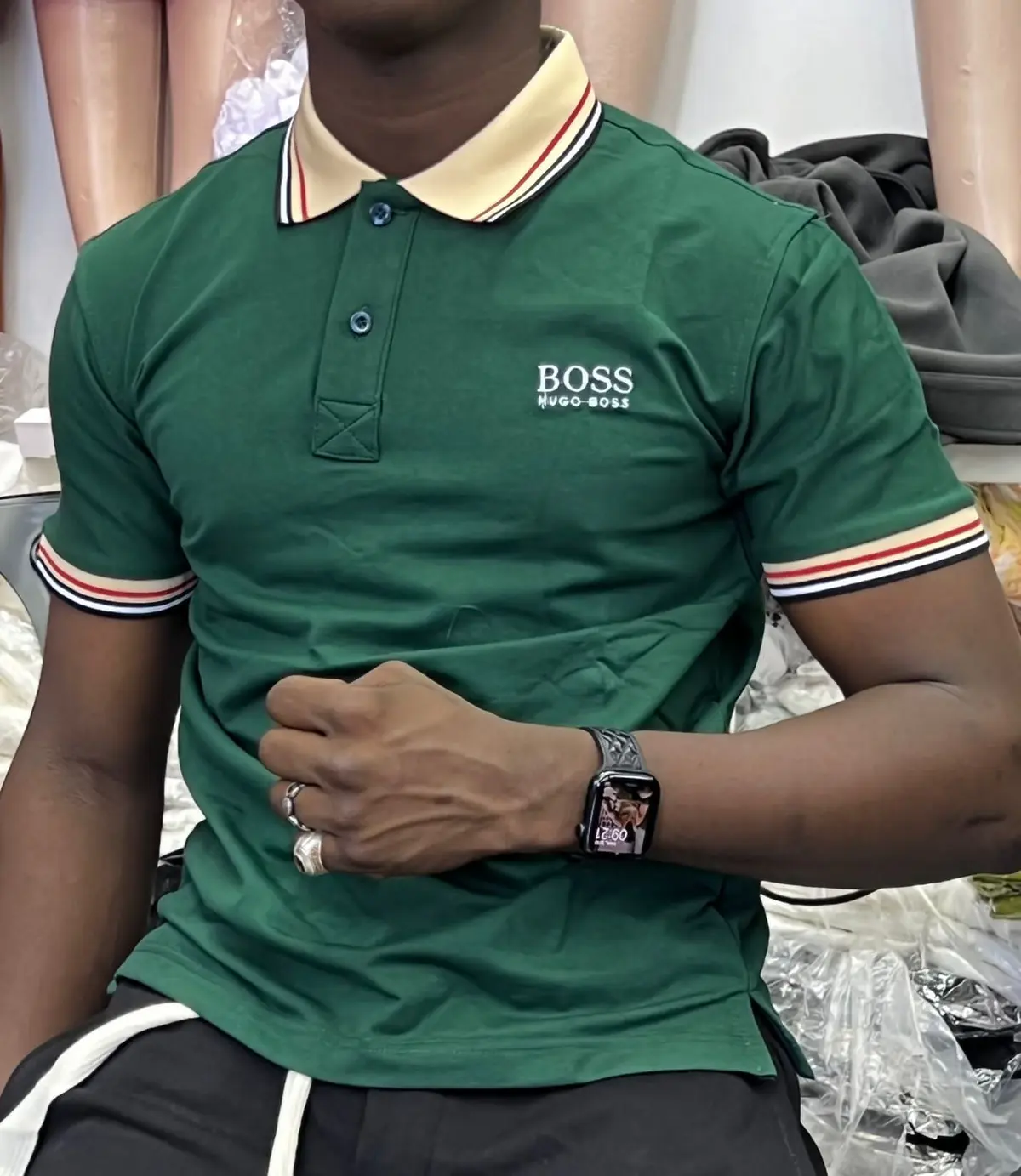 Camisa Verde ‘Boss’ Clássica