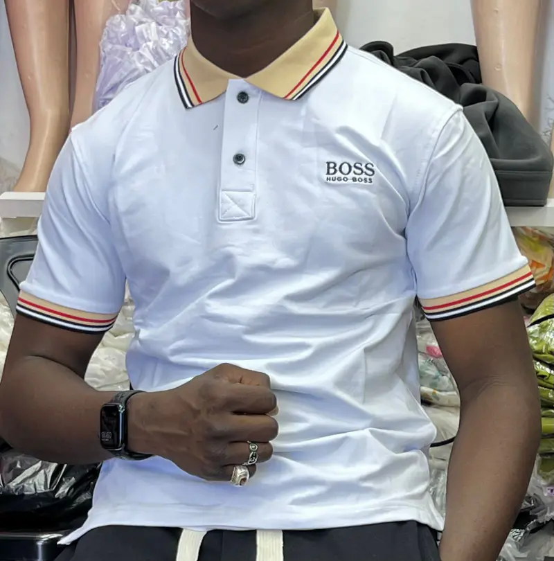 Camisa Branco ‘Boss’ Clássica