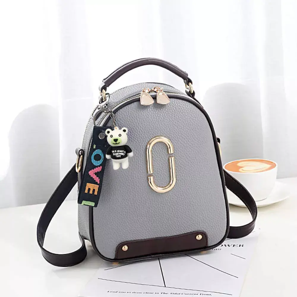 Mochila Feminina Mini Fashion - Bolsa de Ombro Multifuncional