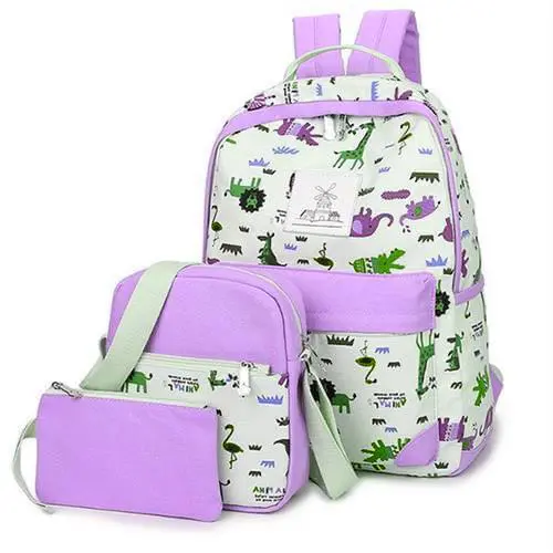Conjunto de Mochila Safari 3 Peças