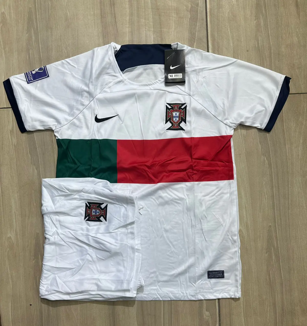 Conjunto Equipamento Oficial Seleção Portugal - 2 Peças