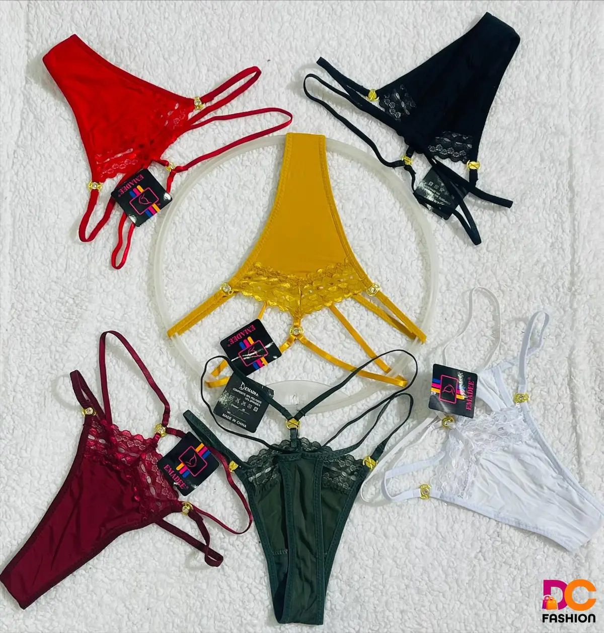 Conjunto de Calcinhas Elegância - Meia dúzia (6)