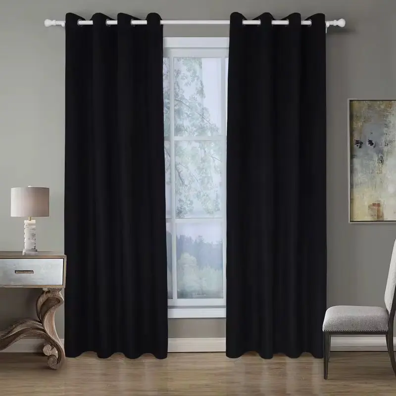 Cortina Blackout Elegante com Ilhós