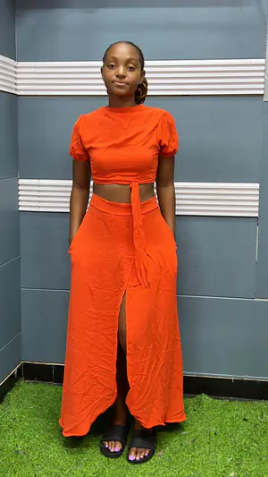 Conjunto de Duas Peças com Amarração