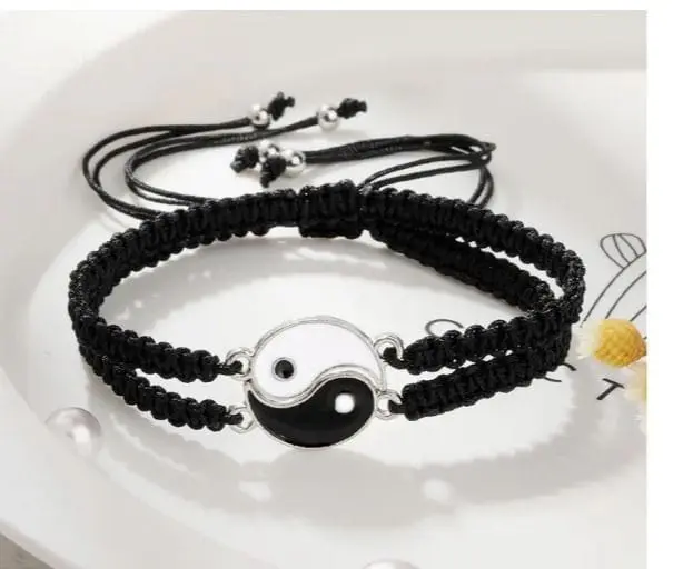 Pulseira Yin-Yang Dupla