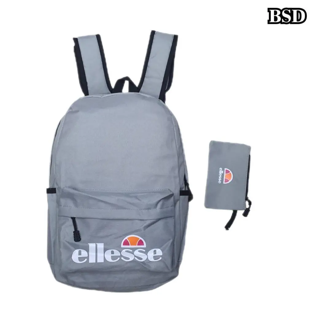 Mochila Ellesse com Bolsa Compacta