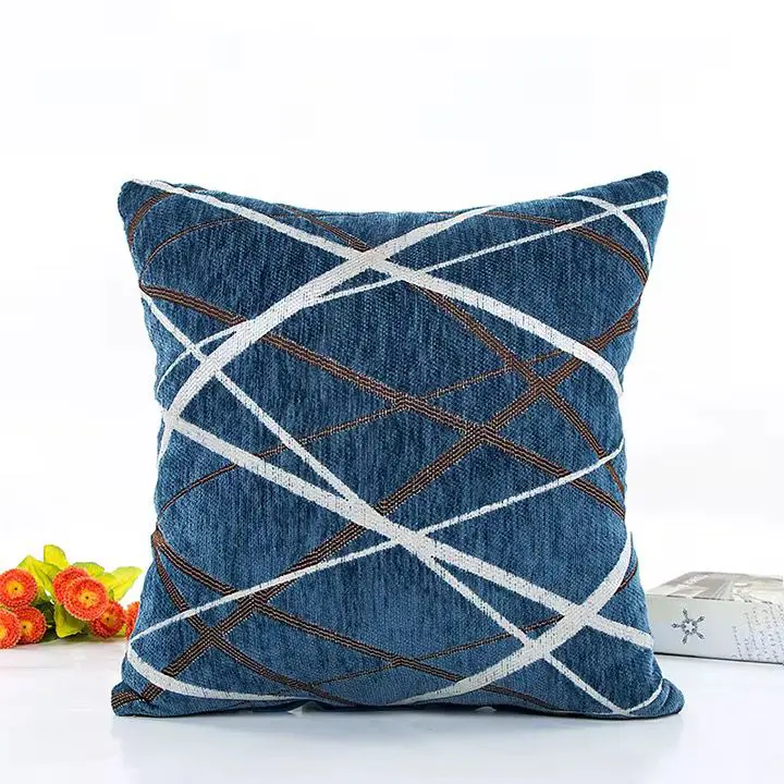 Almofada Decorativa Luxo com Estampa Geométrica