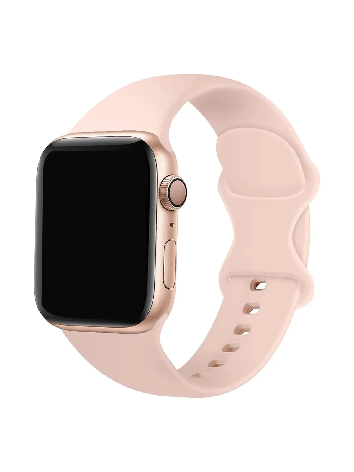 Pulseira de Silicone Rosa Bebe para Relógio