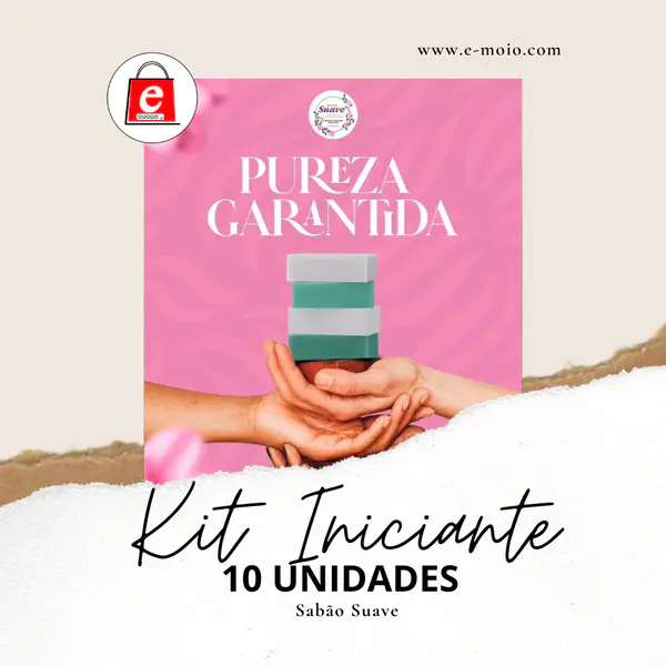 Kit Iniciante Sabão Suave (10 Unidades)