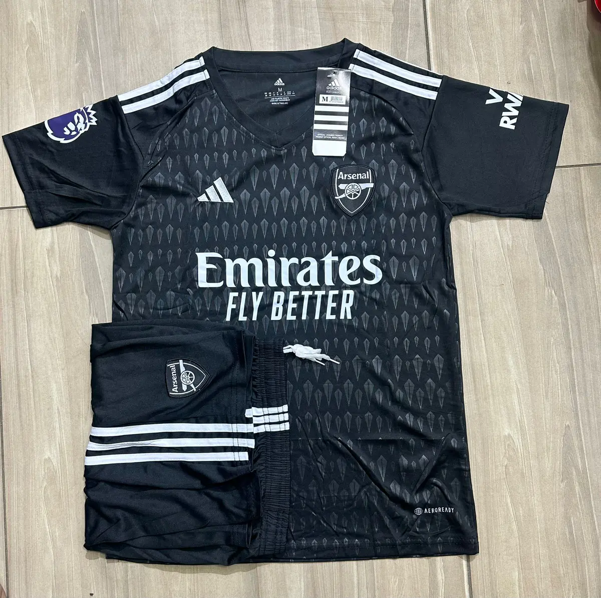 Conjunto Equipamento Oficial Arsenal 2023/2024 - 2 Peças
