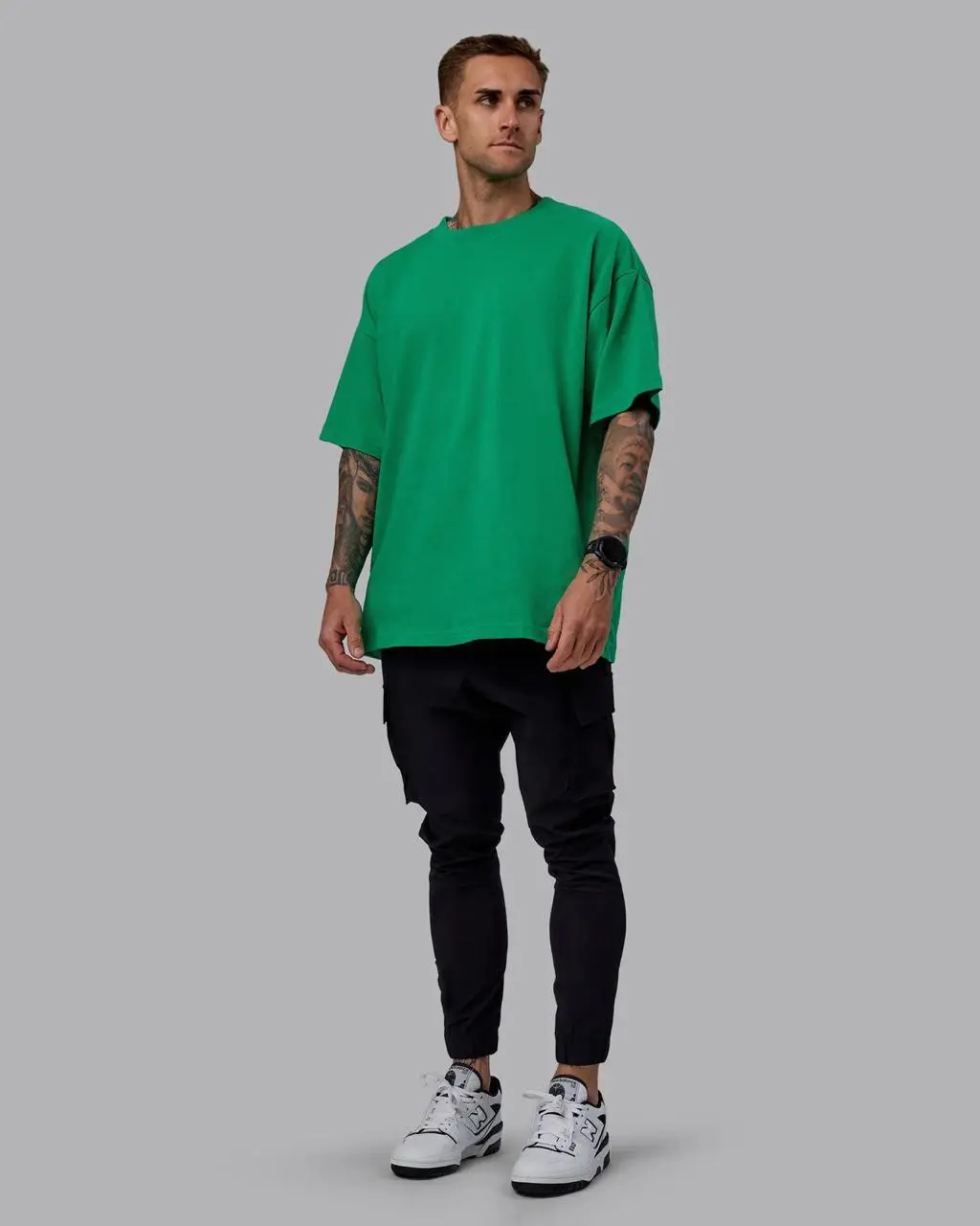 Camiseta Clássica Verde Unissex
