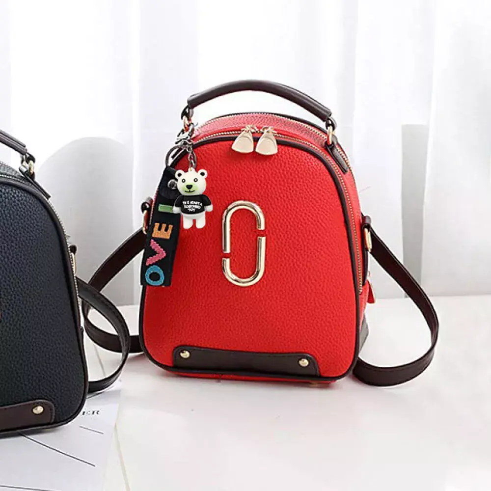 Mochila Feminina Mini Fashion - Bolsa de Ombro Multifuncional