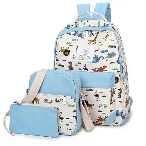 Conjunto de Mochila Safari 3 Peças