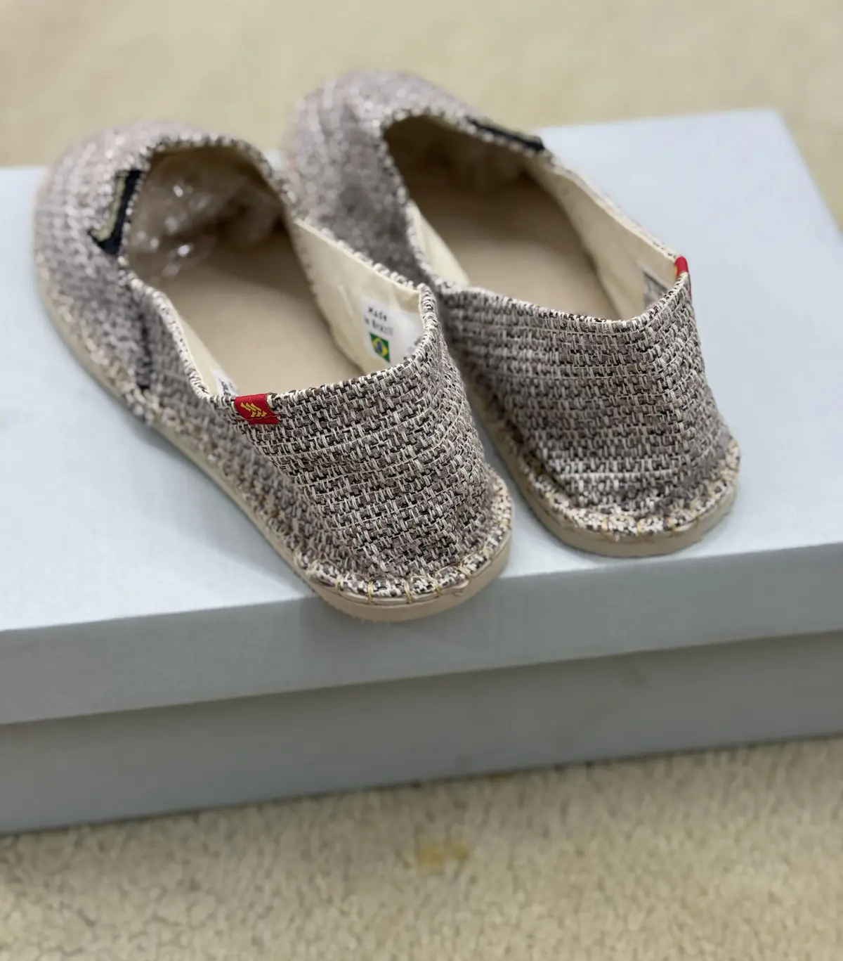 Alpargata Havaianas Trama Bege