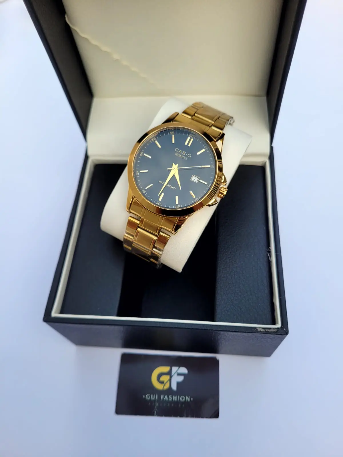 Relógio Casio Clássico Dourado com Pulseira Acessória