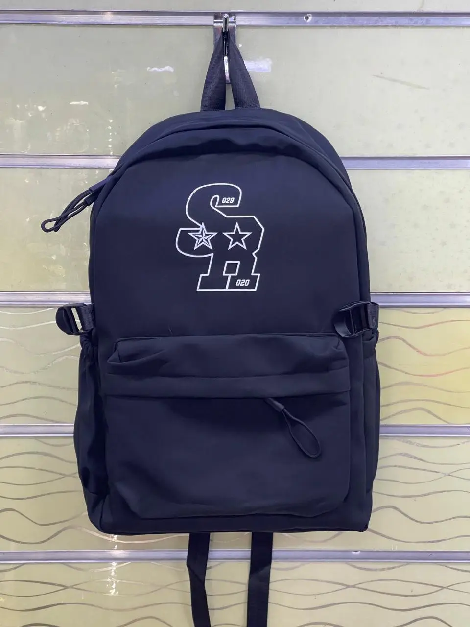 Mochila Preta Rock Star SR029