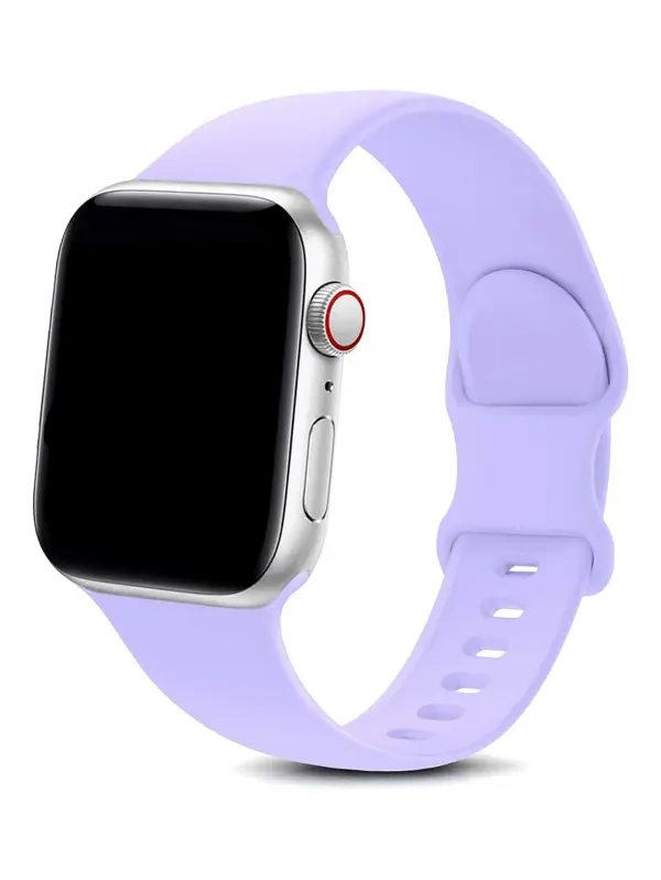 Pulseira de Silicone Roxo para Relógio