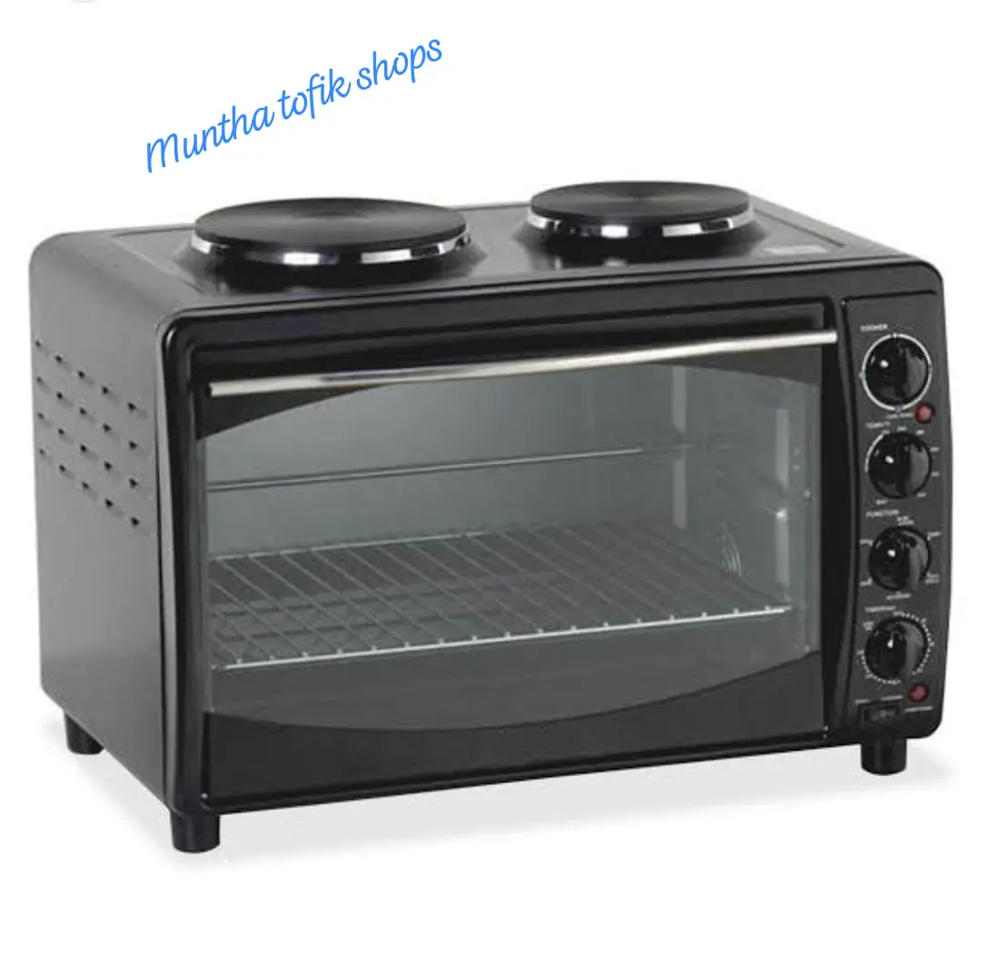 Forno Elétrico 28L com Duas Placas de Aquecimento
